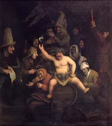 Das Fest des Bacchus, 1654